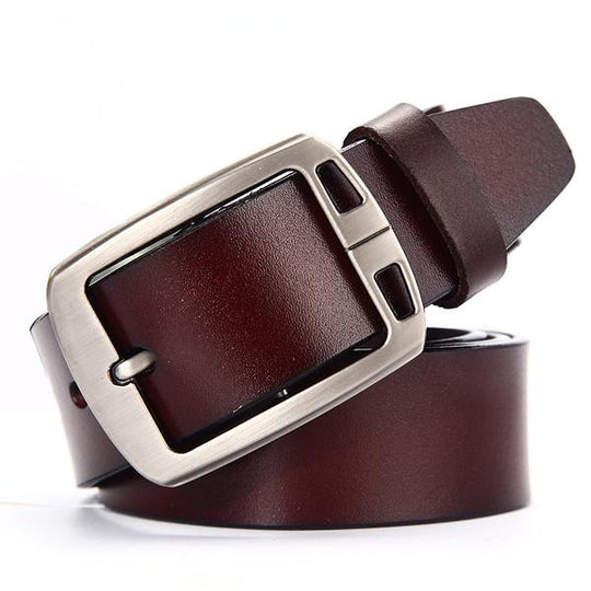 TitanBuckle Leather Belt