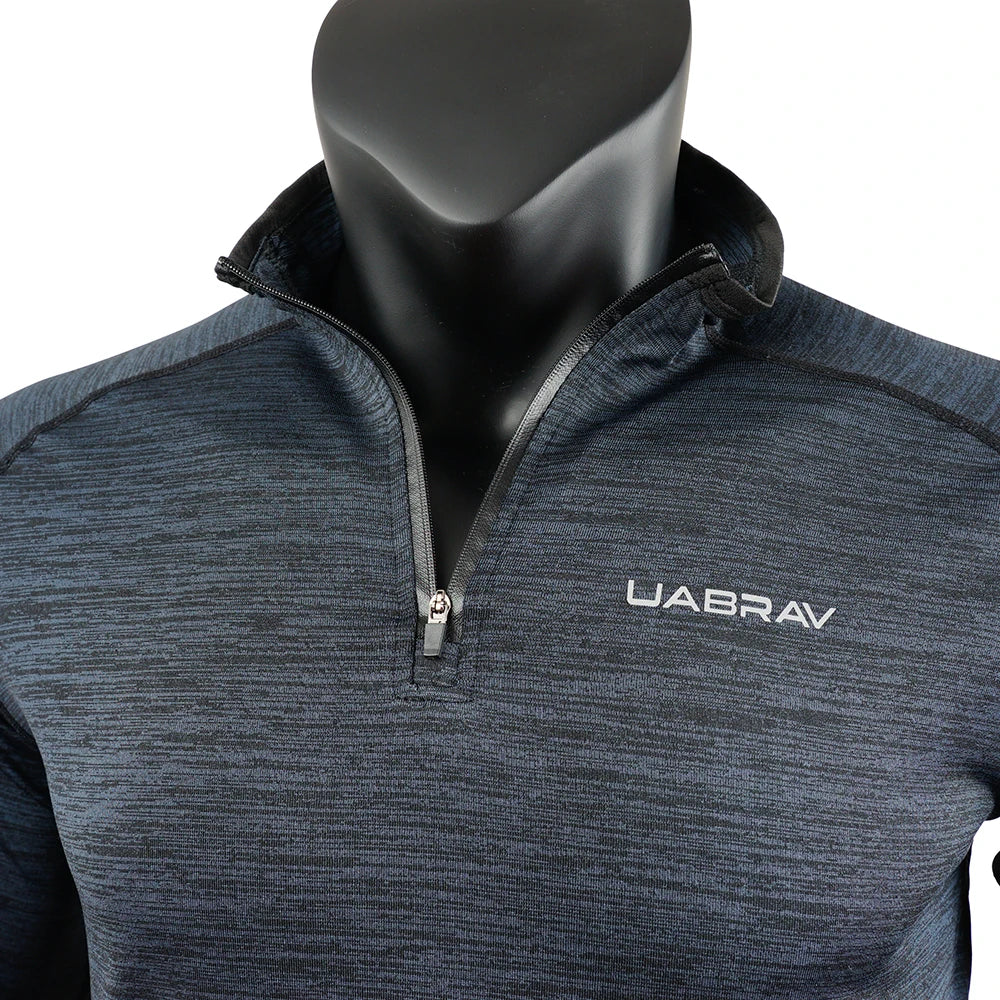 Men's Performance Compression Zip Pullover