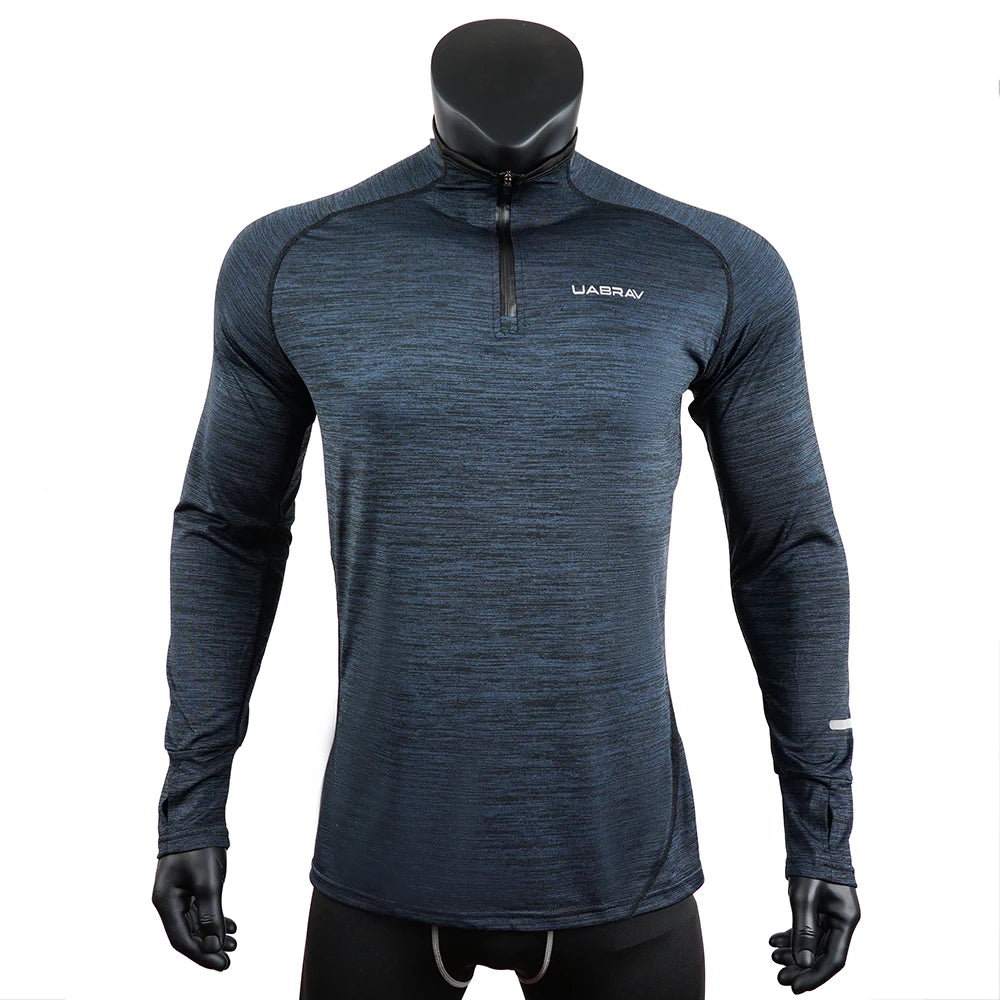 Men's Performance Compression Zip Pullover