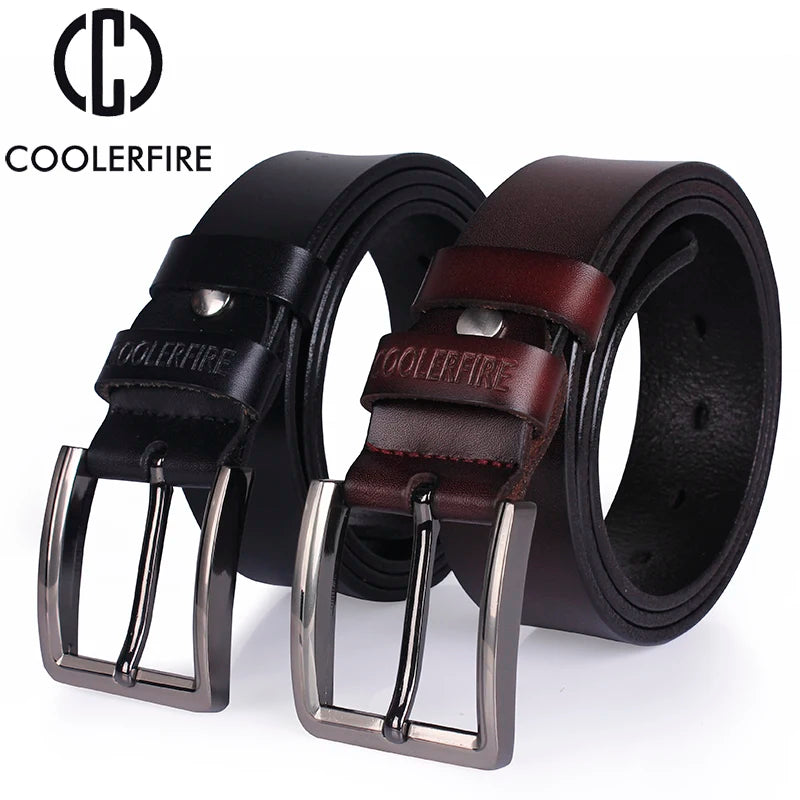 Luxury Cowhide Leather Belt