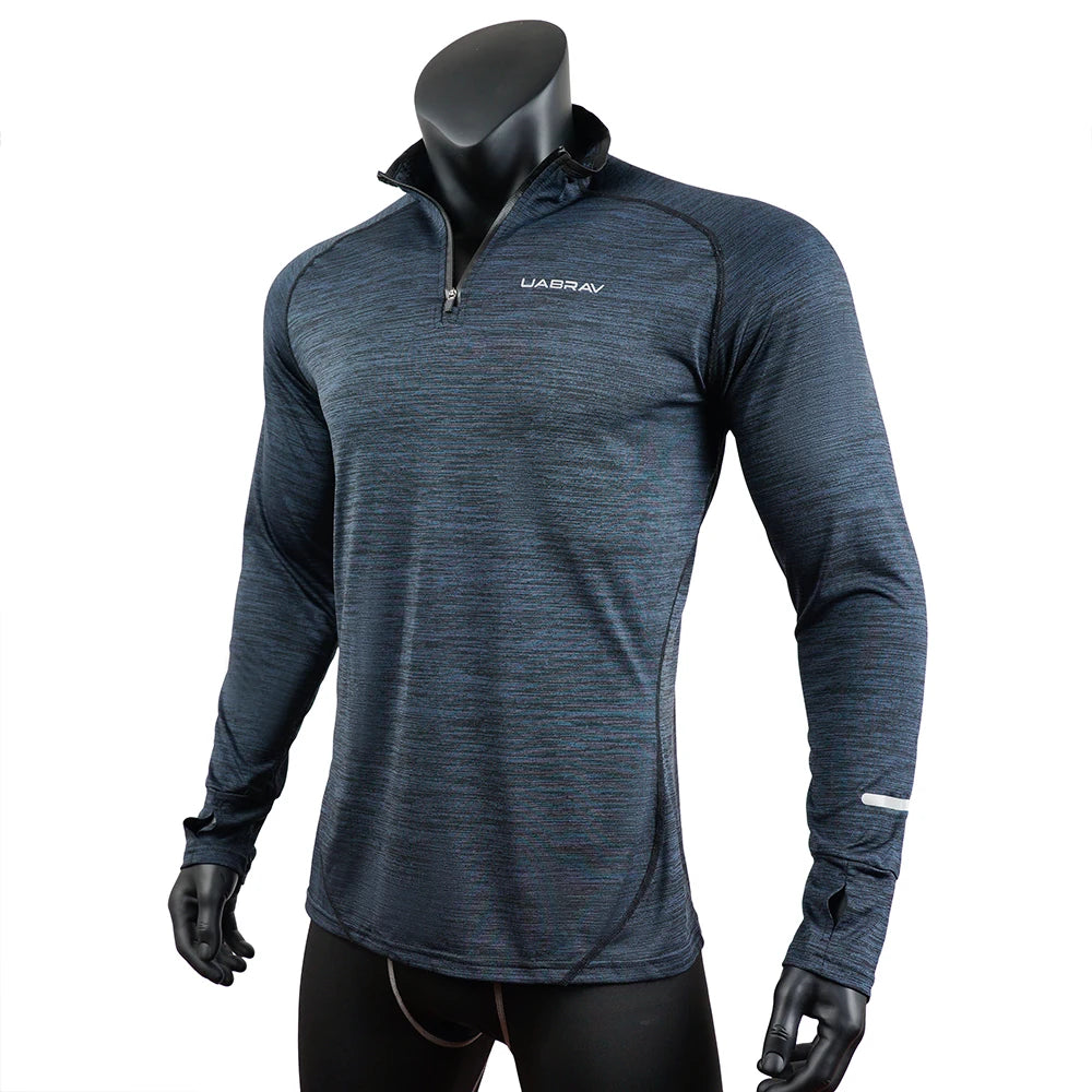 Men's Performance Compression Zip Pullover