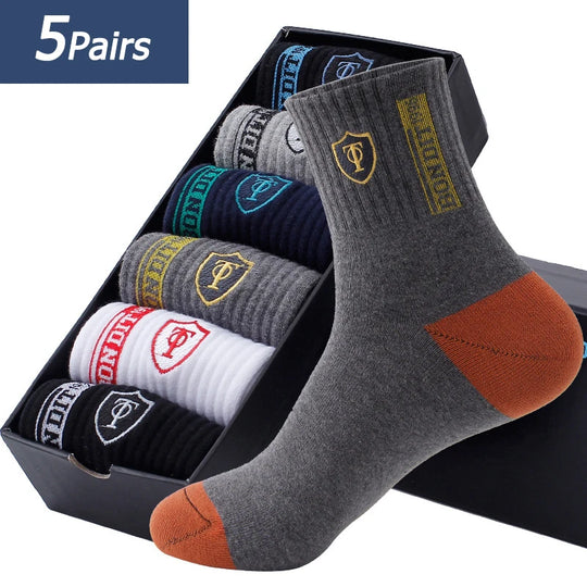 Men's Sports Socks 5 Pairs