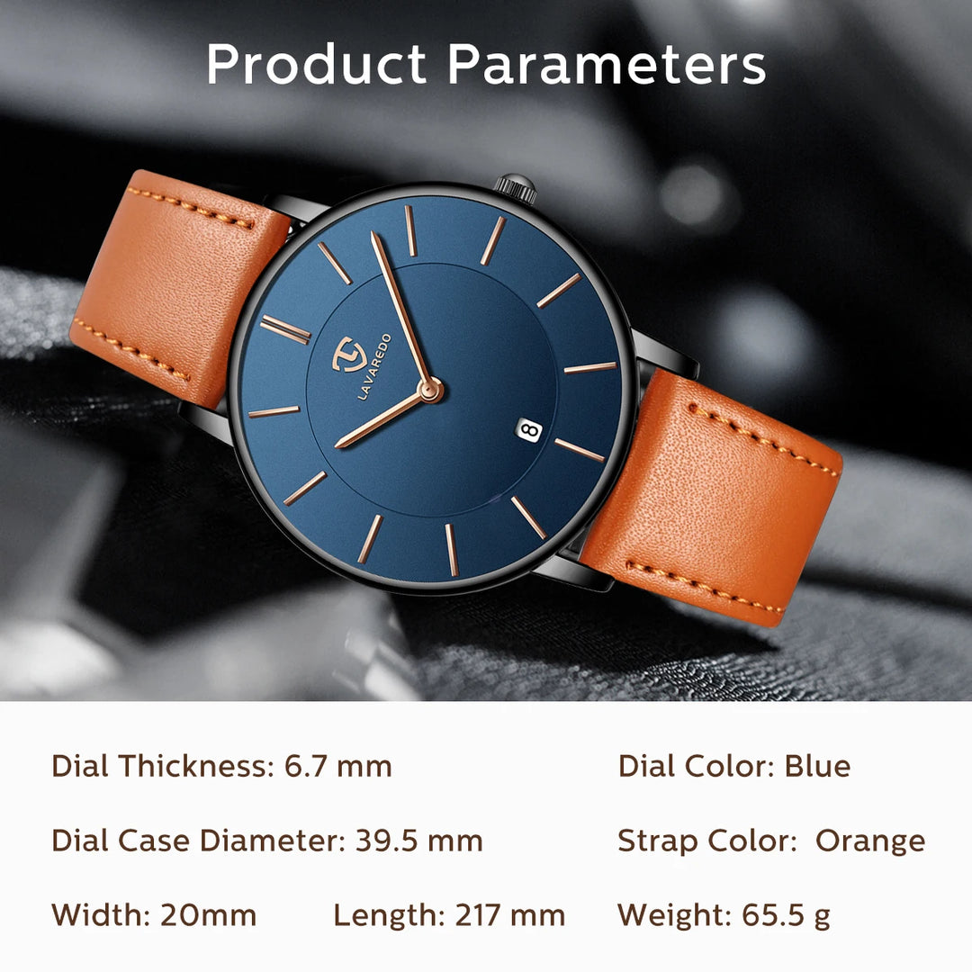 Men's Minimalist Analog Watch