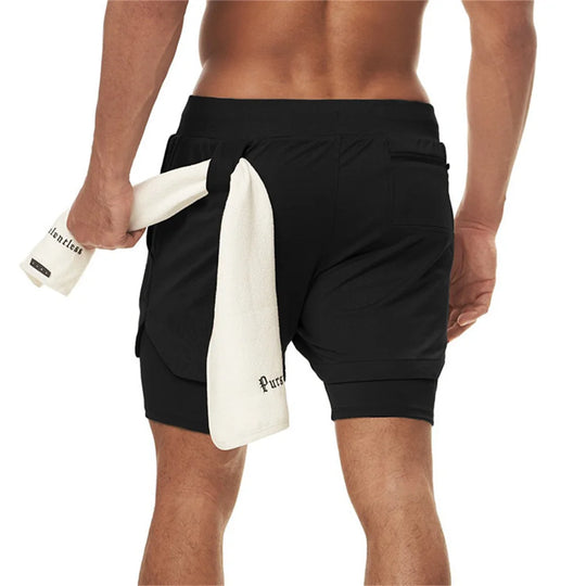 Men's 2-in-1 Running Shorts