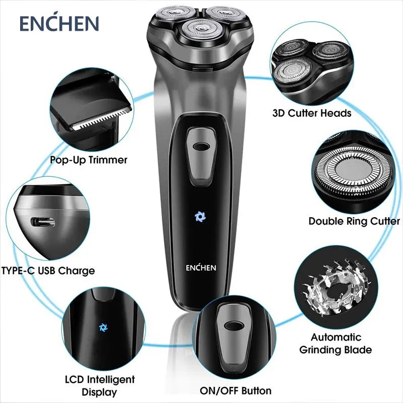 ENCHEN BlackStone Men's Electric Shaver