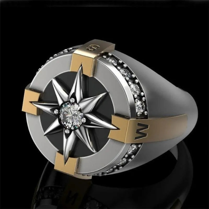 Gothic Stainless Steel Fidget Ring