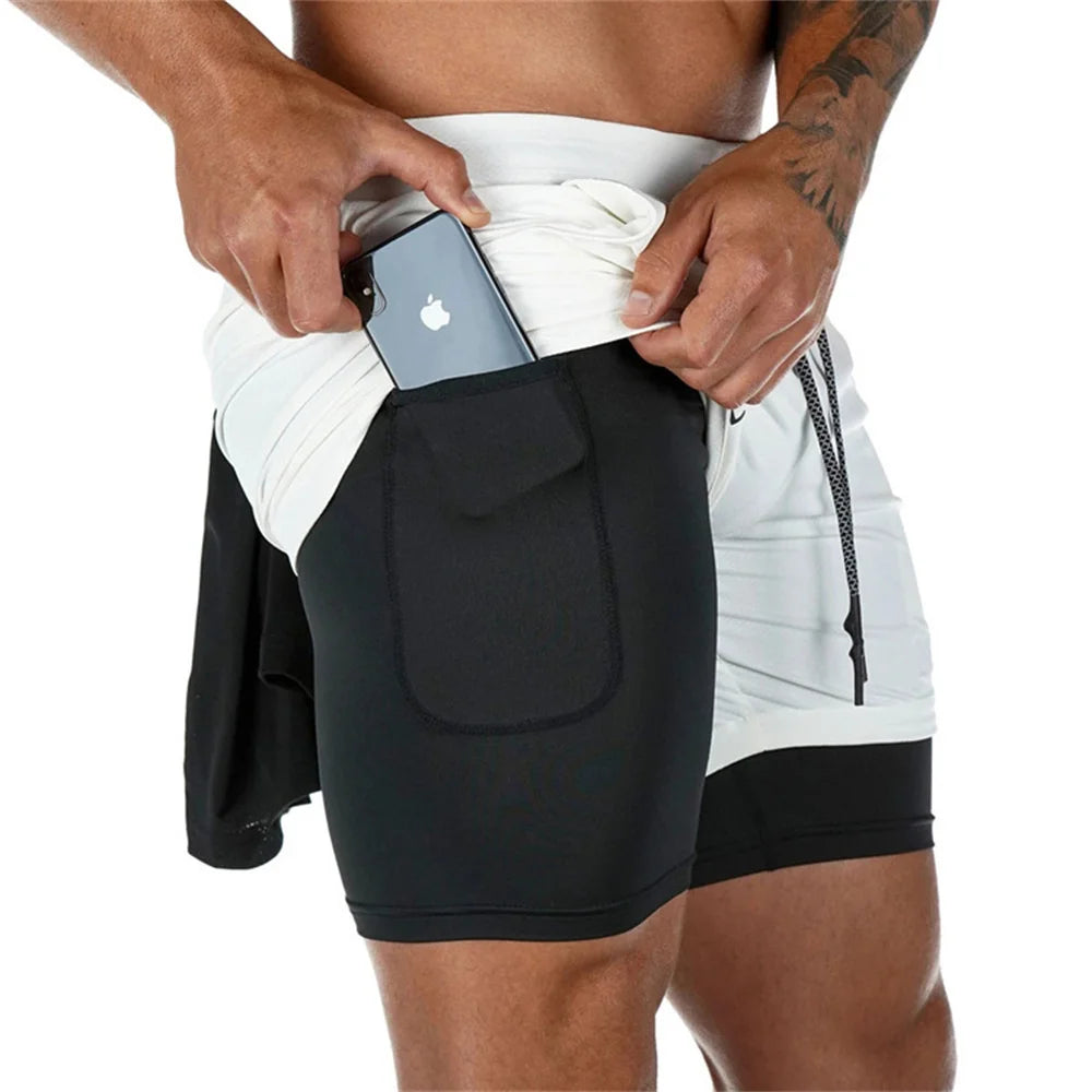 Men's 2-in-1 Running Shorts