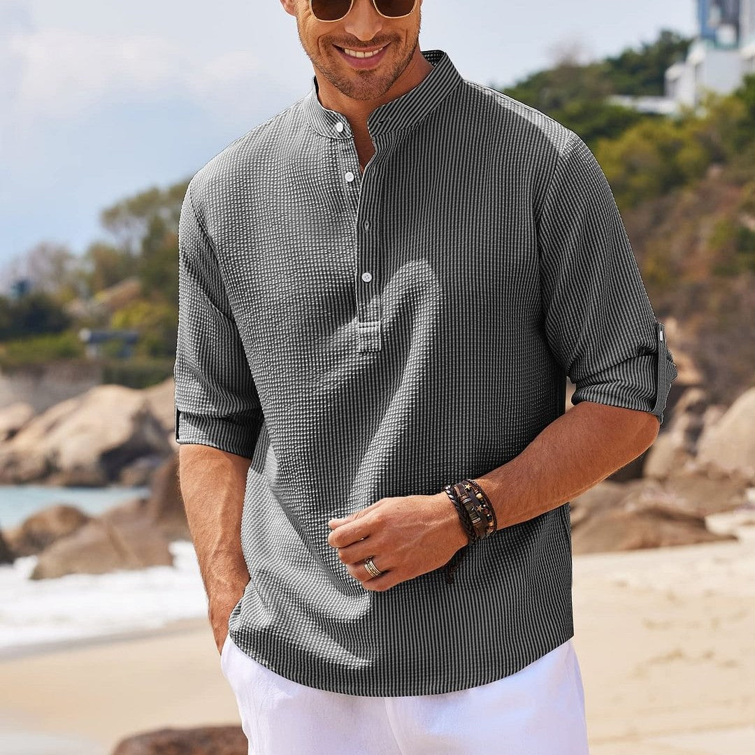 Coastal Breeze Collar Shirt