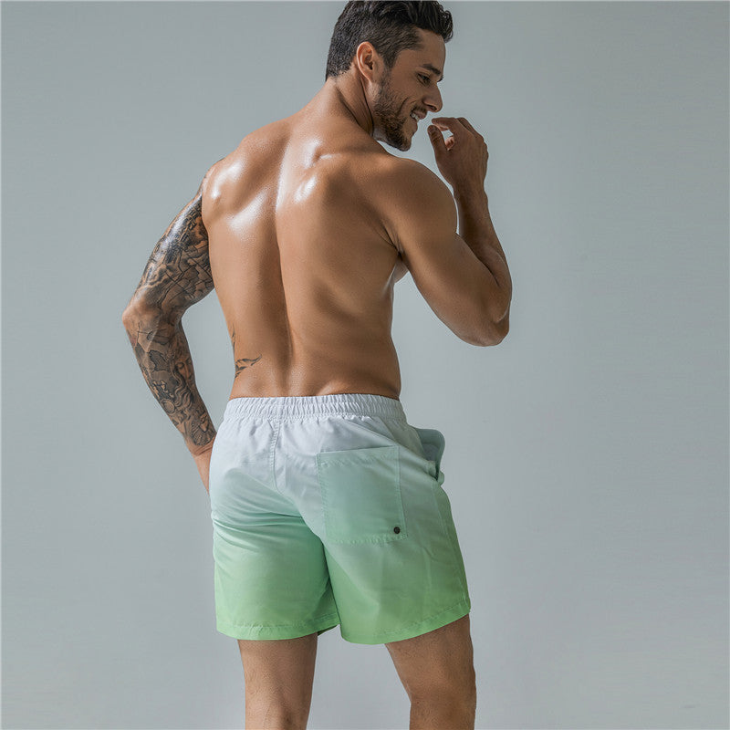 Coastal Breeze Gradient Swim Trunks